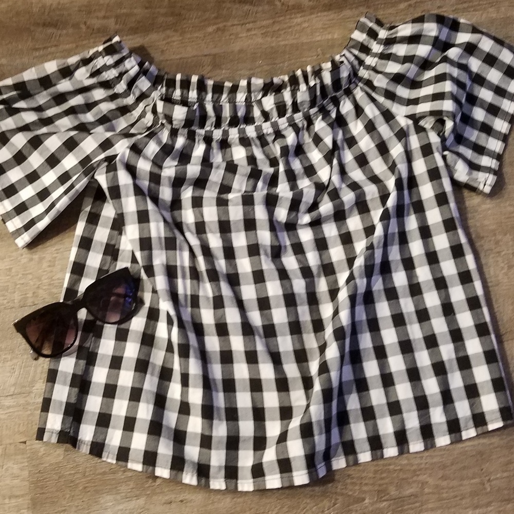 Cutie top checker top